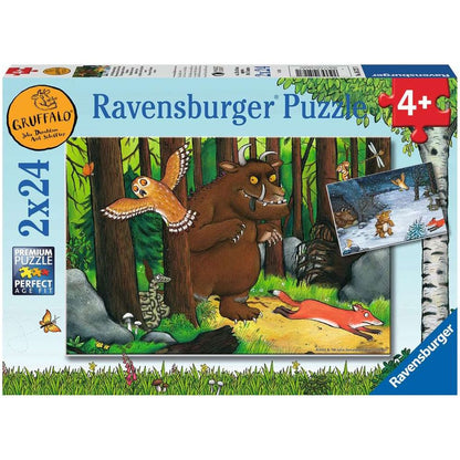 Puzzle Der Waldspaziergang, 2 x 24 Teile