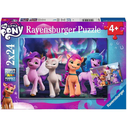 Puzzle My Little pony Movie, 2 x 24 Teile