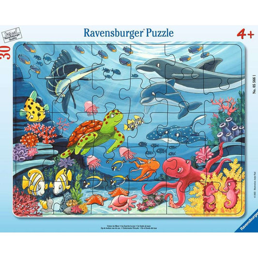 Puzzle Unten im Meer, 30 Teile