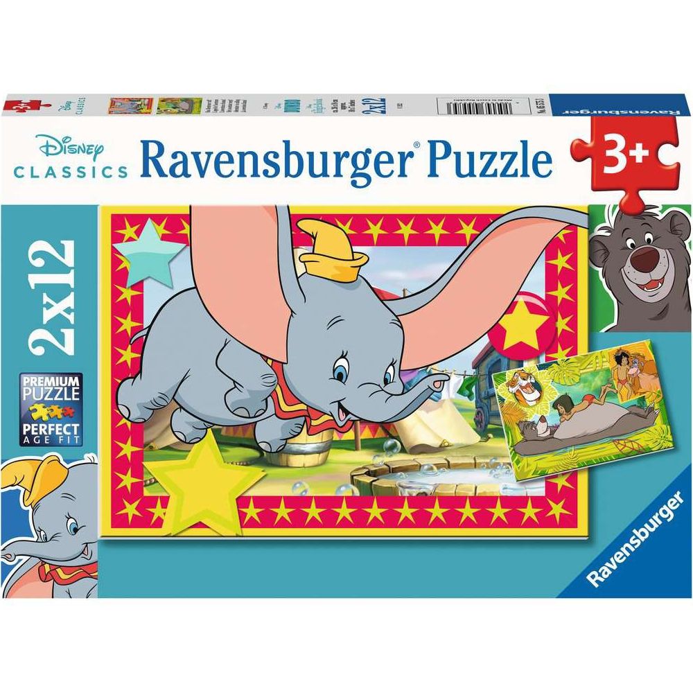 Puzzle Das Abenteuer ruft!, 2 x 12 Teile