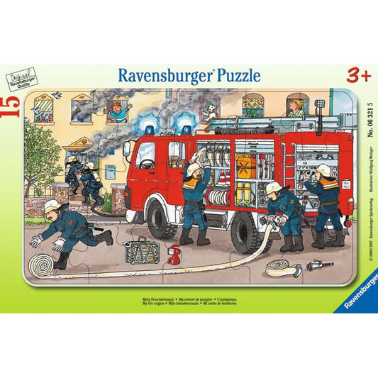 Puzzle Mein Feuerwehrauto, 15 Teile