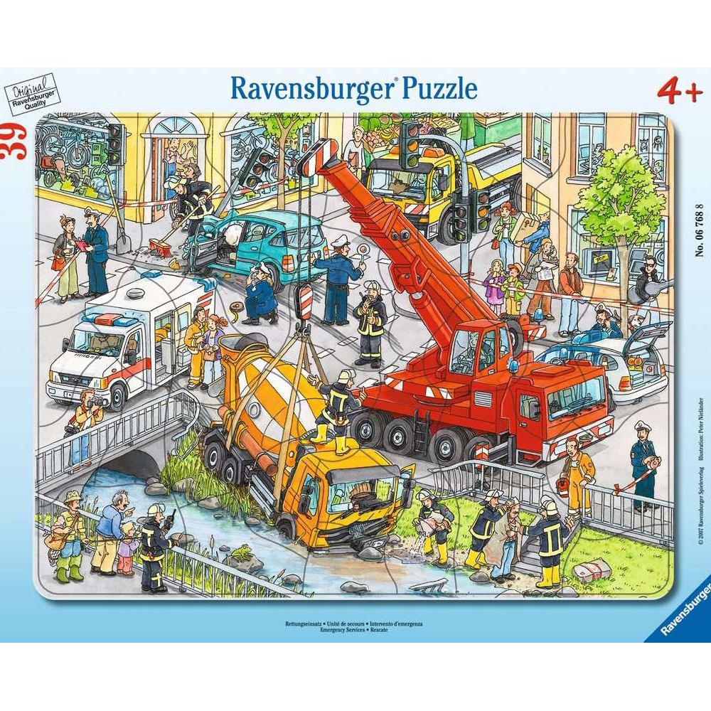 Puzzle Rettungseinsatz, 39 Teile