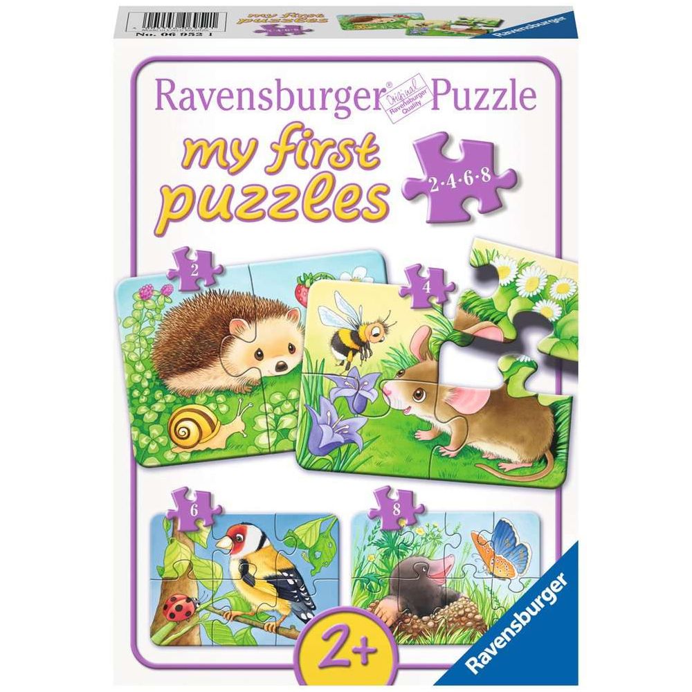 Puzzle Süsse Gartenbewohner