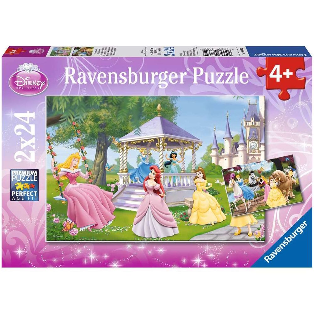 Puzzle Zauberhafte Prinzessinnen, 2 x 24 Teile