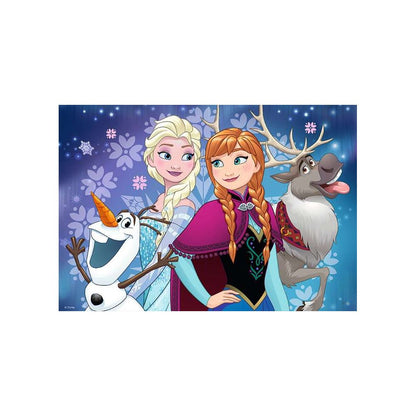 Puzzle Frozen - Nordlichterm, 2 x 24 Teile