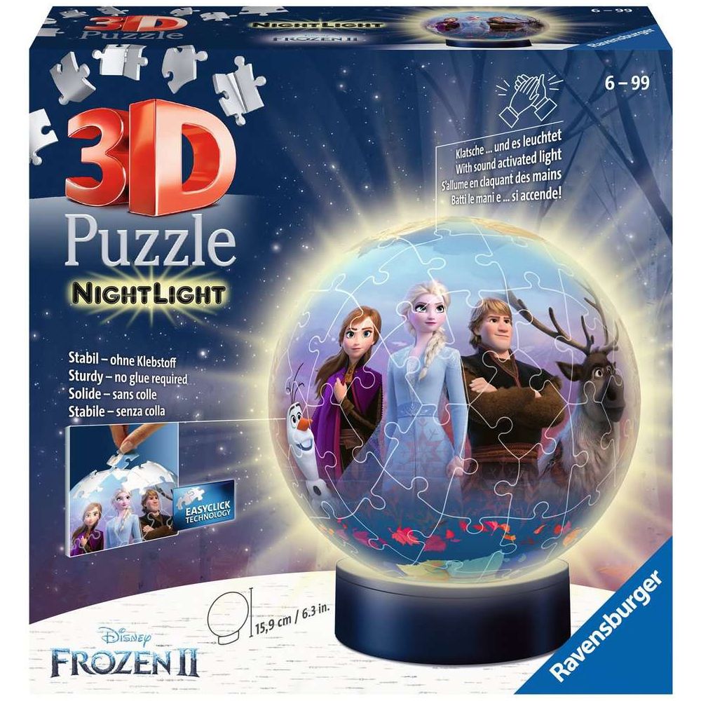 3D Puzzle Nachtlicht - Frozen 2