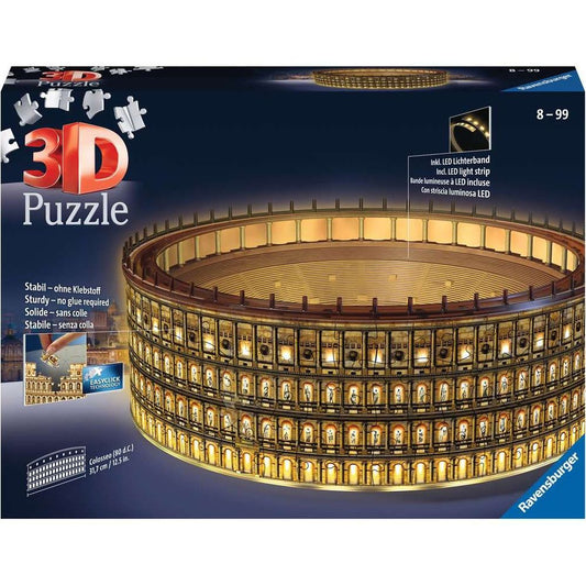 3D Puzzle Kolosseum bei Nacht