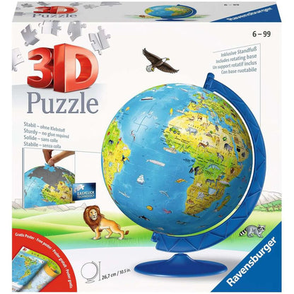 3D Puzzle Kinderglobus, deutsch