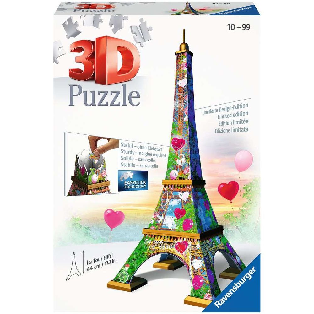 3D Puzzle Eiffelturm Love Edition