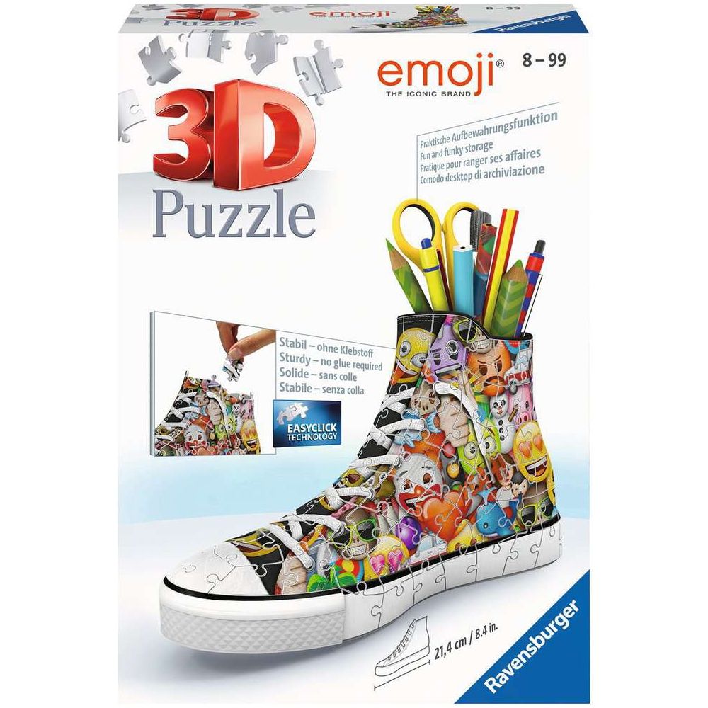 3D Puzzle Sneaker - Emoji