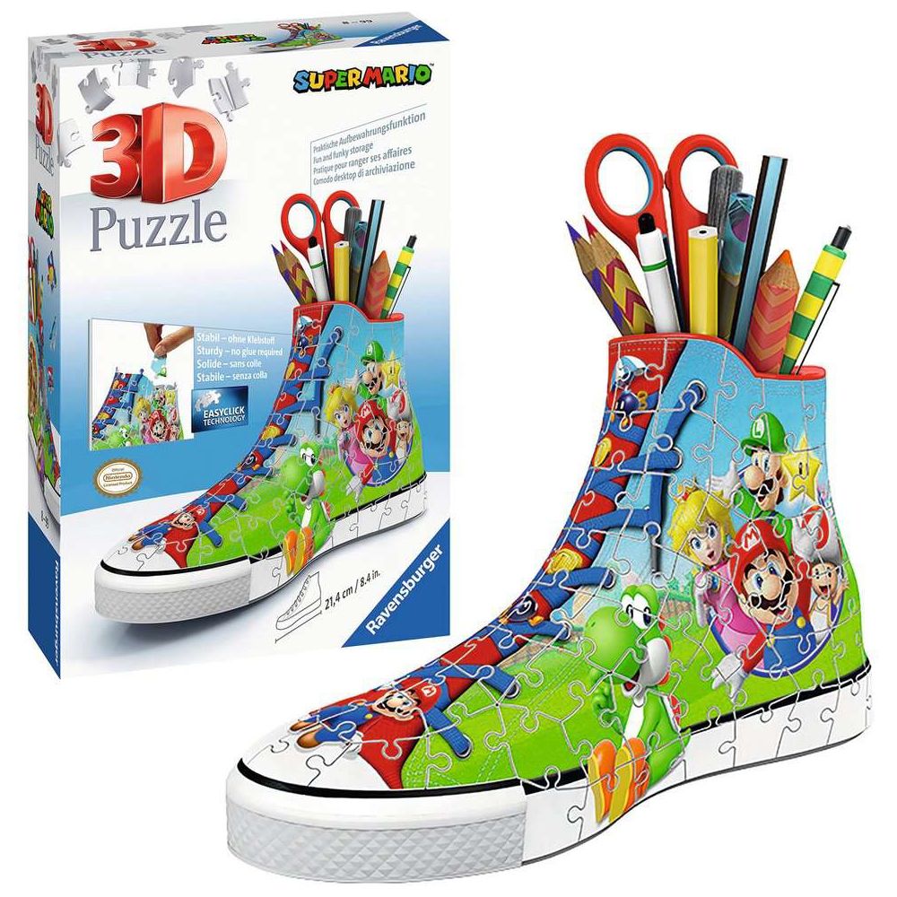 3D Puzzle Sneaker - Super Mario