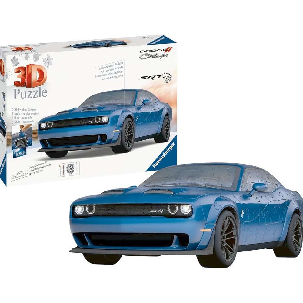 3D Puzzle Dodge Challenger SRT Hellcat Redeye Widebody