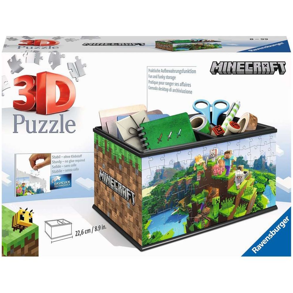 3D Puzzle Box Minecraft