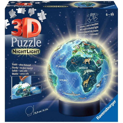 3D Puzzle Nachtlicht - Erde bei Nacht