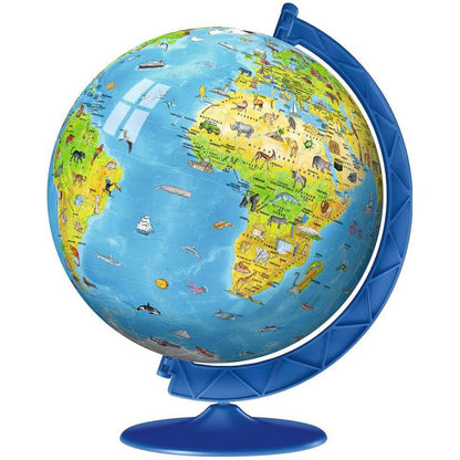 3D Puzzle Kids Globe, english