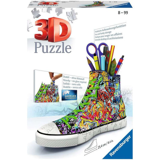 3D Puzzle Sneaker Graffiti