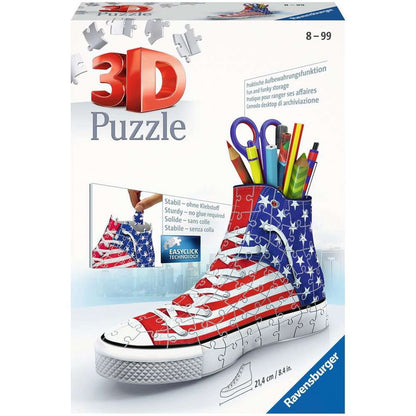 3D Puzzle Sneaker - American Style