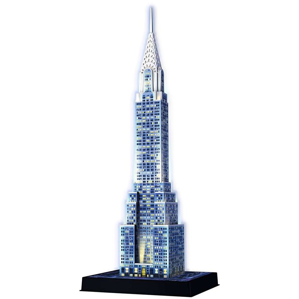 3D Puzzle Chrysler Building bei Nacht