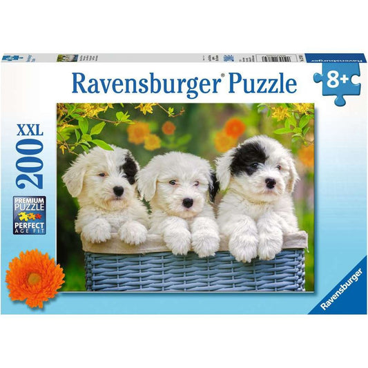 Puzzle Kuschelige Welpen, 200 Teile