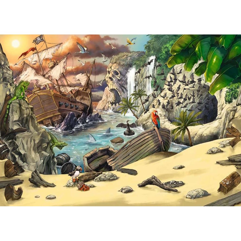 Puzzle ESCAPE Kids Pirates, 368 Teile