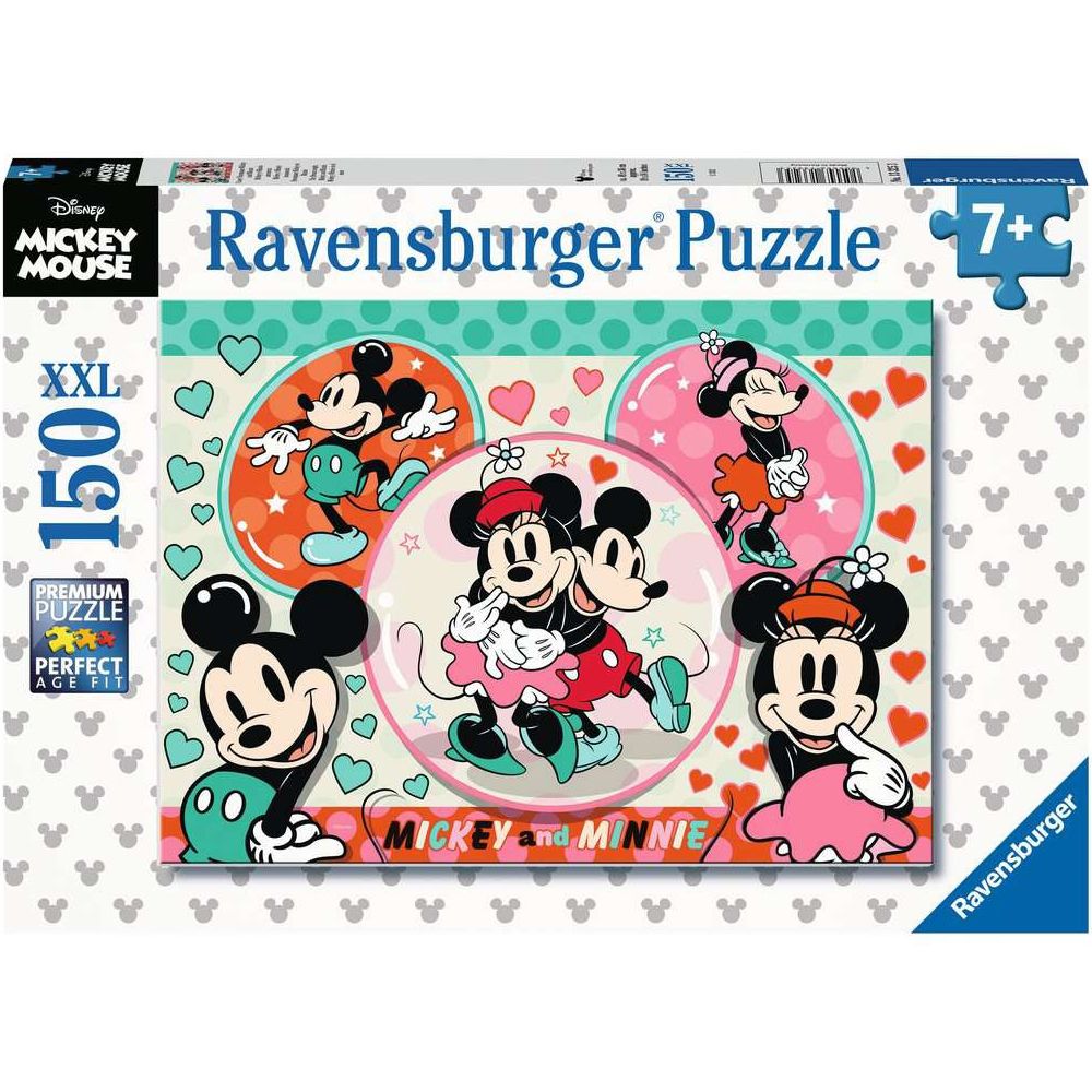 Puzzle Unser Traumpaar Mickey und Minnie, 150 Teile