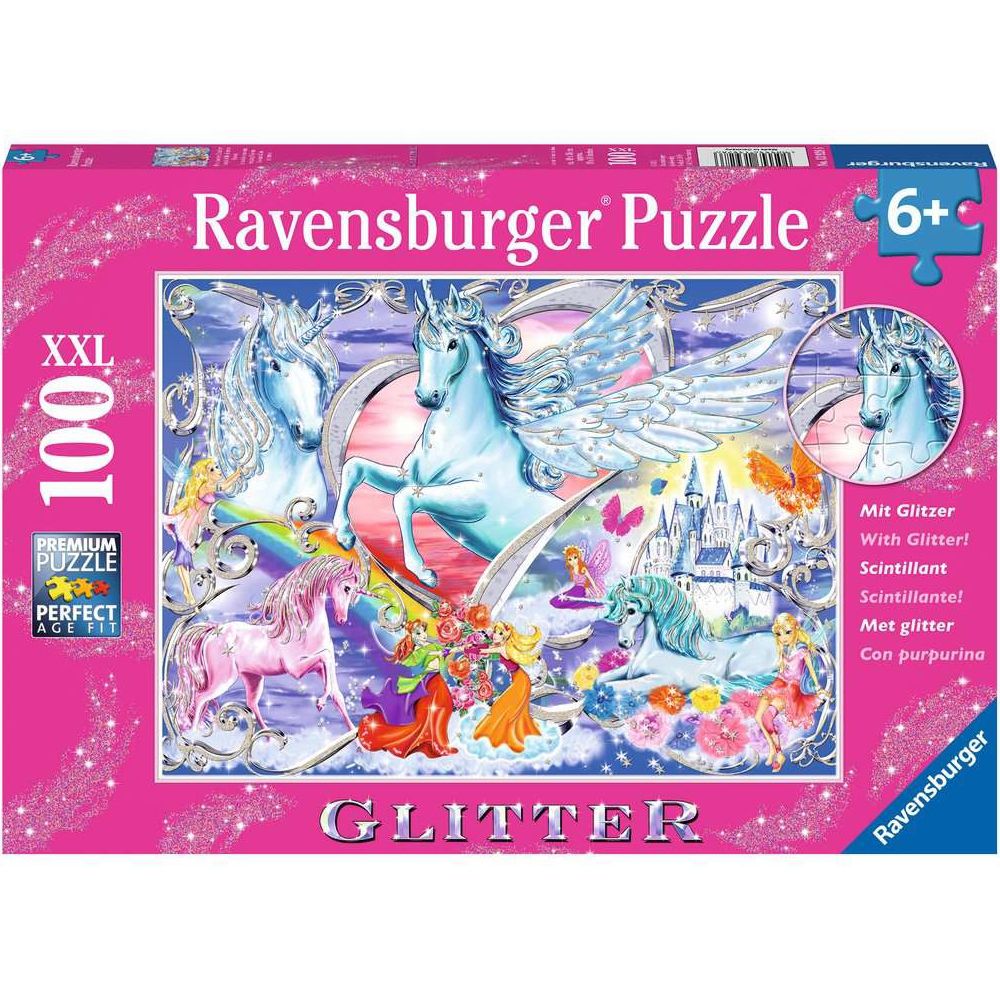 Puzzle Die schönsten Einhörner, 100 Teile