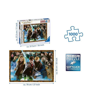 Puzzle Der Zauberschüler Harry Potter, 1000 Teile