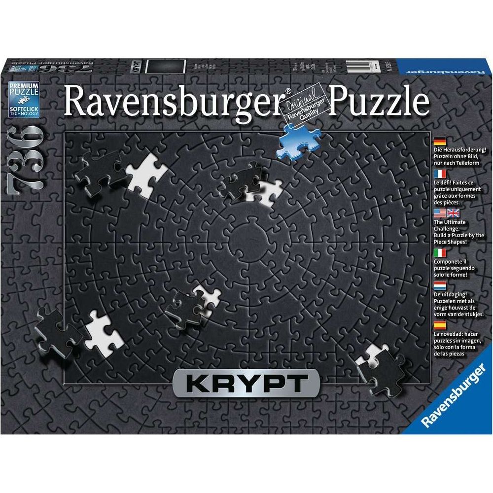 Puzzle Krypt Black, 736 Teile