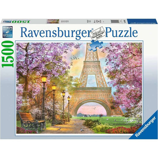 Puzzle Verliebt in Paris, 1500 Teile