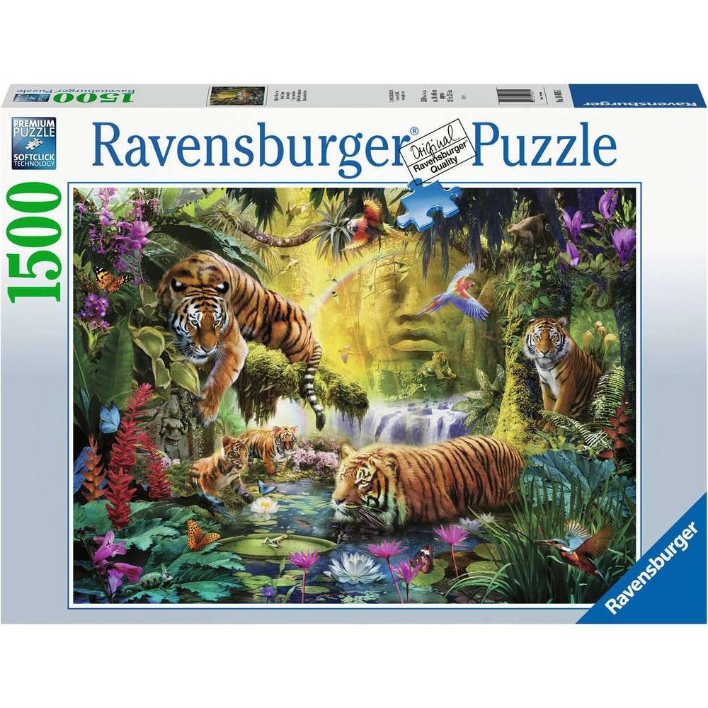 Puzzle Idylle am Wasserloch, 1500 Teile