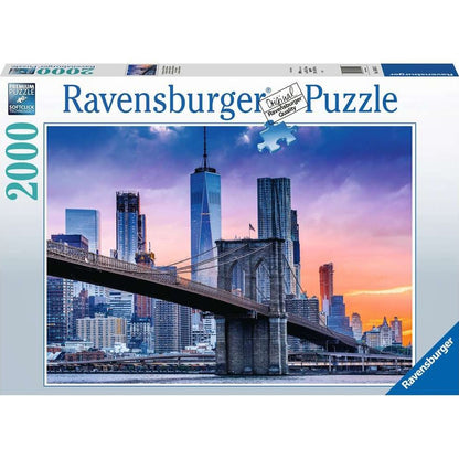 Puzzle Von Brooklyn nach Manhatten, 2000 Teile