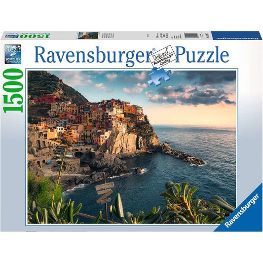 Puzzle Blick auf Cinque Terre, 1500 Teile