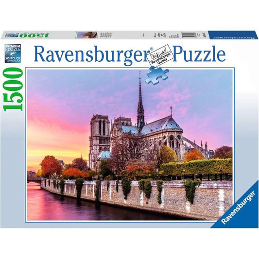 Puzzle Malerisches Notre Dame, 1500 Teile