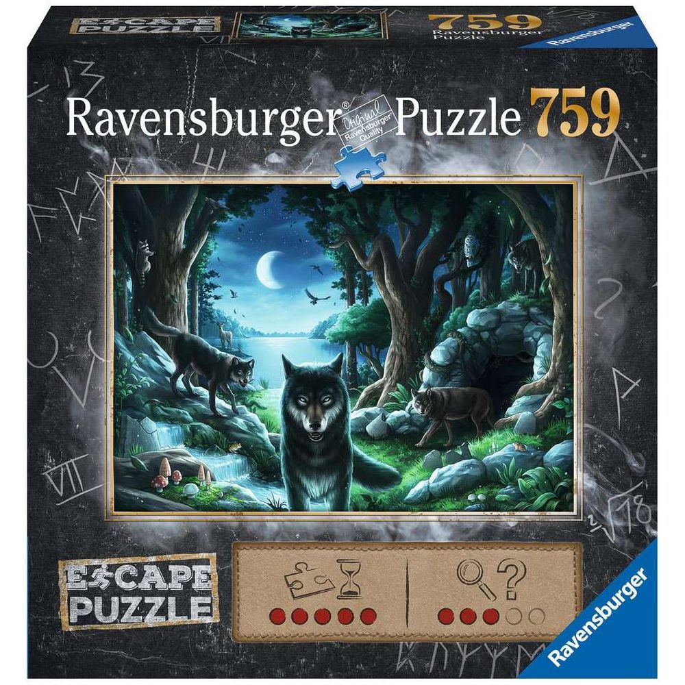 Puzzle Escape7:Curse of the Wolves, 759 Teile