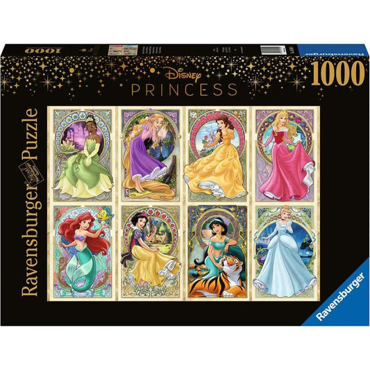 Puzzle Nouveau Art Prinzessinnen, 1000 Teile