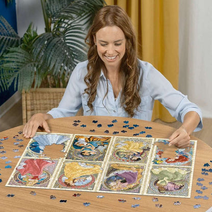 Puzzle Nouveau Art Prinzessinnen, 1000 Teile