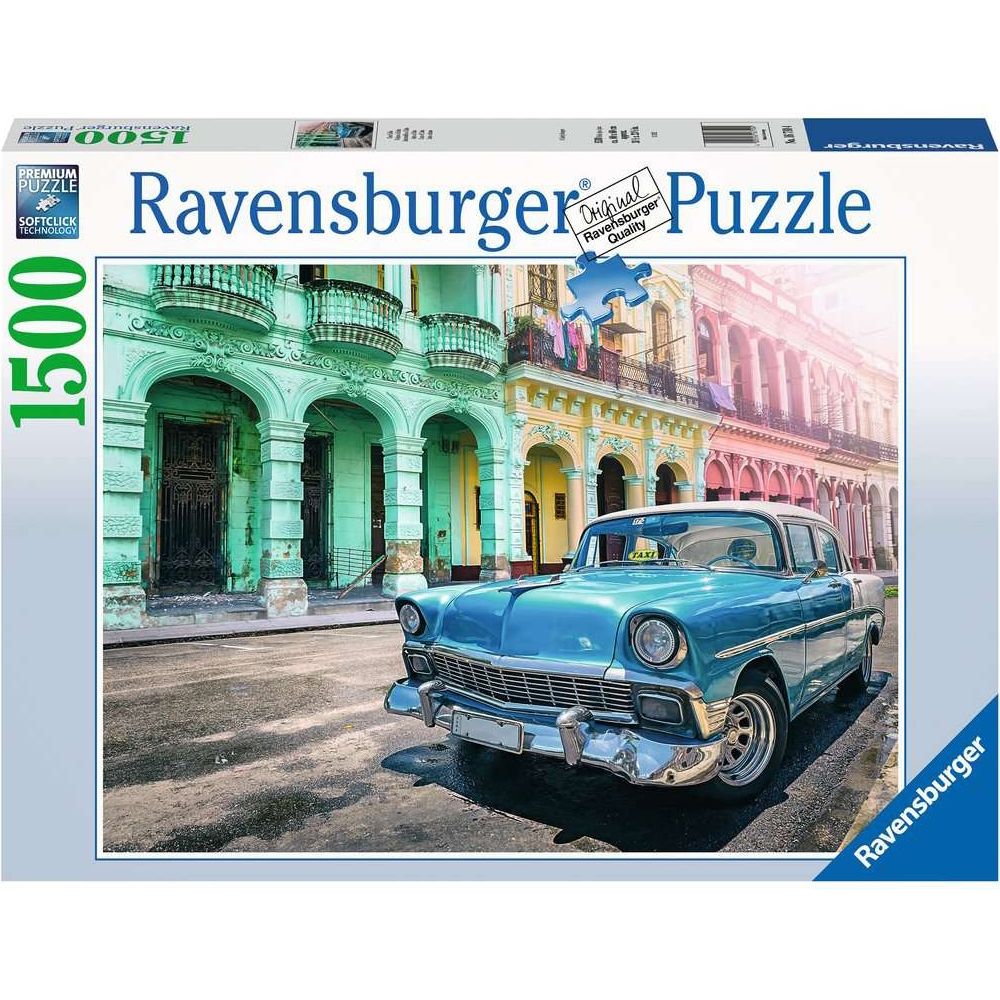 Puzzle Cuba Cars, 1500 Teile