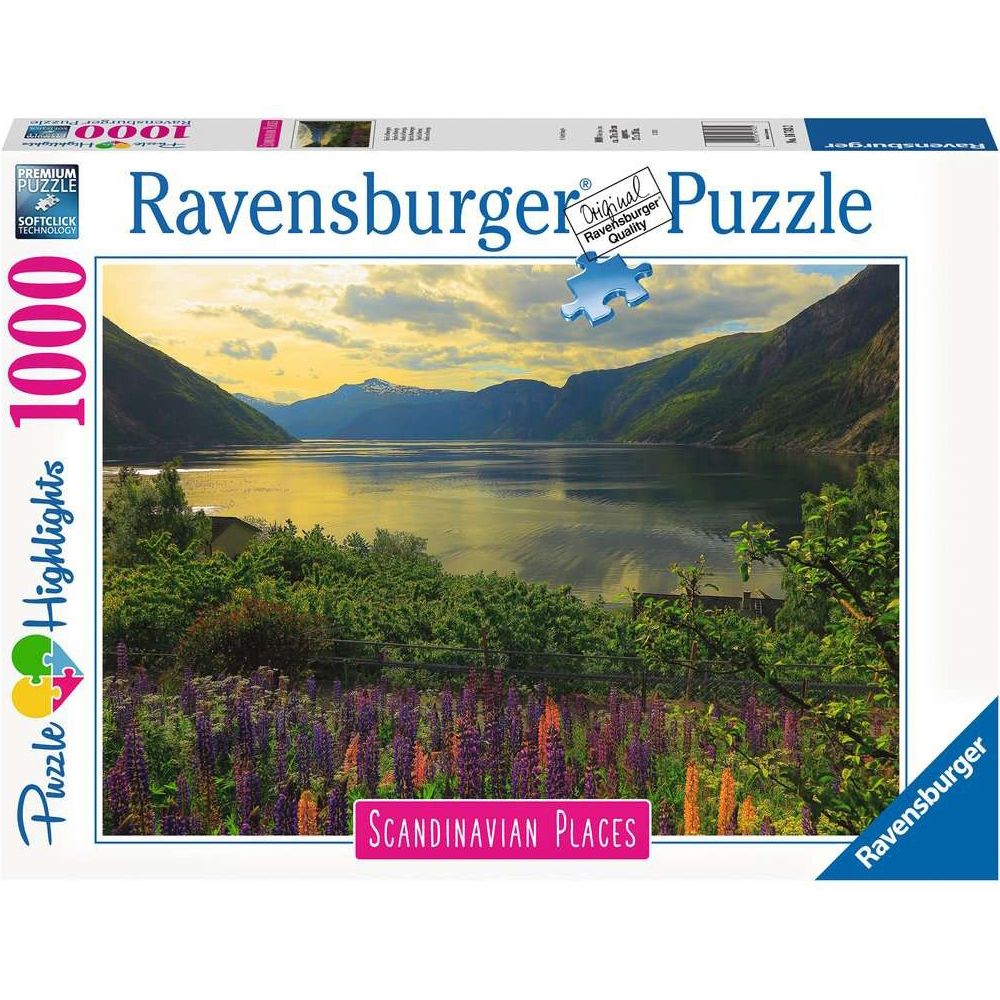 Puzzle Fjord in Norwegen, 1000 Teile