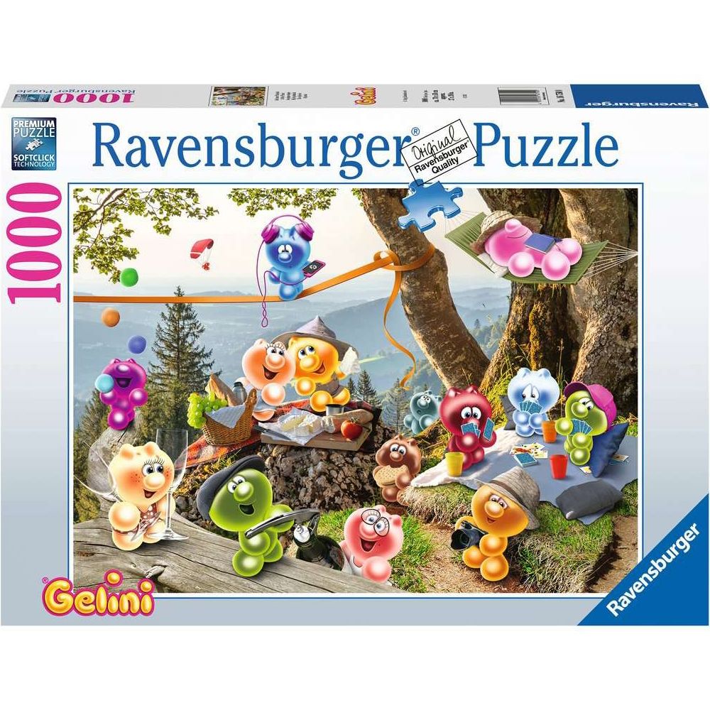 Puzzle Gelini - Auf zum Picknick, 1000 Teile