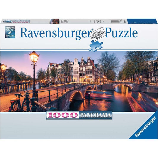 Puzzle Abend in Amsterdam, 1000 Teile