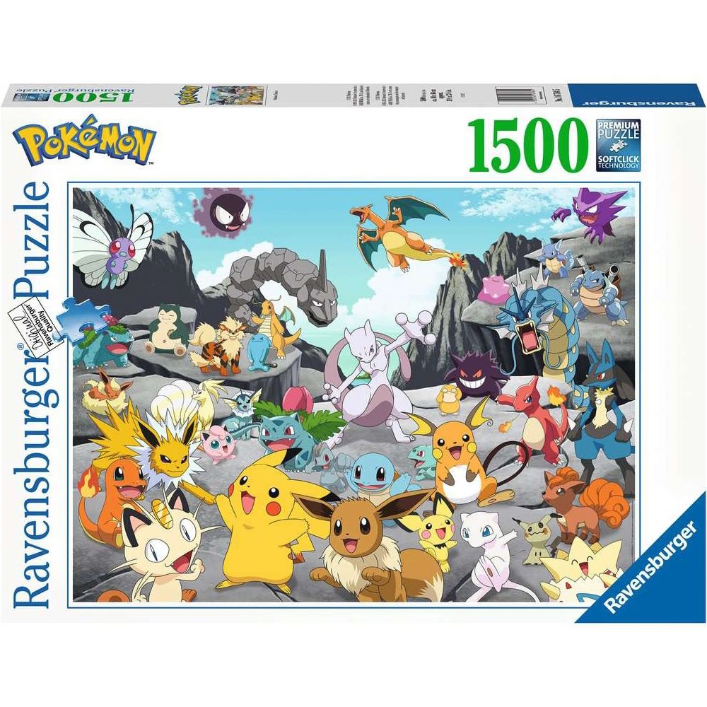 Puzzle Pokémon Classics, 1500 Teile