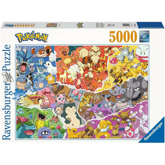 Puzzle Pokémon Allstars, 5000 Teile