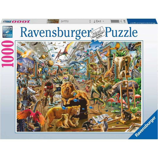 Puzzle Chaos in der Galerie, 1000 Teile