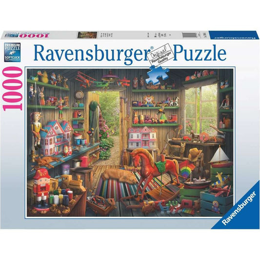 Puzzle Spielzeug von damals, 1000 Teile