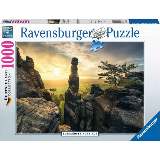 Puzzle Erleuchtung - Elbsandsteingebirge, 1000 Teile