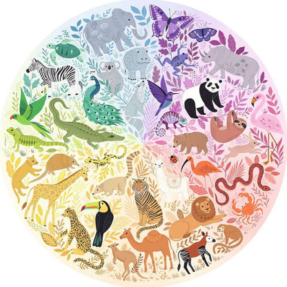 Puzzle Circle of Colors - Animals, 500 Teile