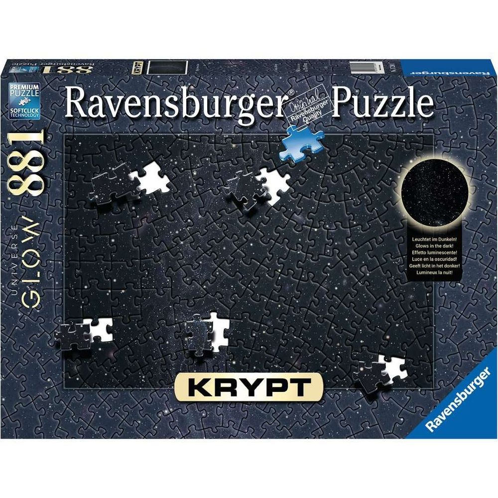 Puzzle Krypt Universe Glow, 881 Teile