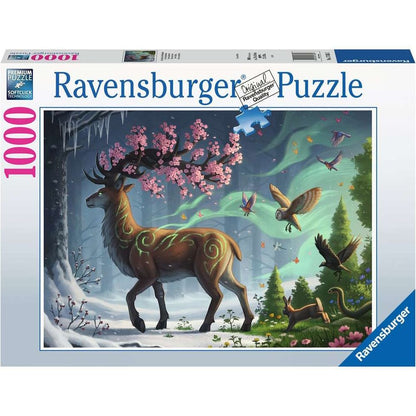 Puzzle Der Hirsch als Frühlingsbote, 1000 Teile