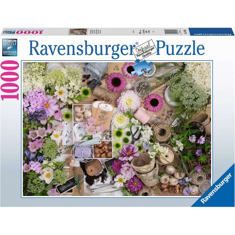 Puzzle Prachtvolle Blumenliebe, 1000 Teile