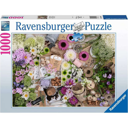 Puzzle Prachtvolle Blumenliebe, 1000 Teile